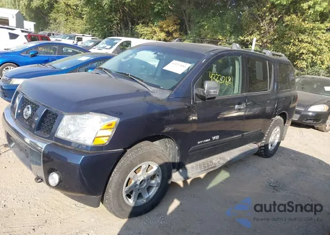 2006 Nissan Armada Se Off-Road from USA, damaged, VIN 5N1AA08B36N706412